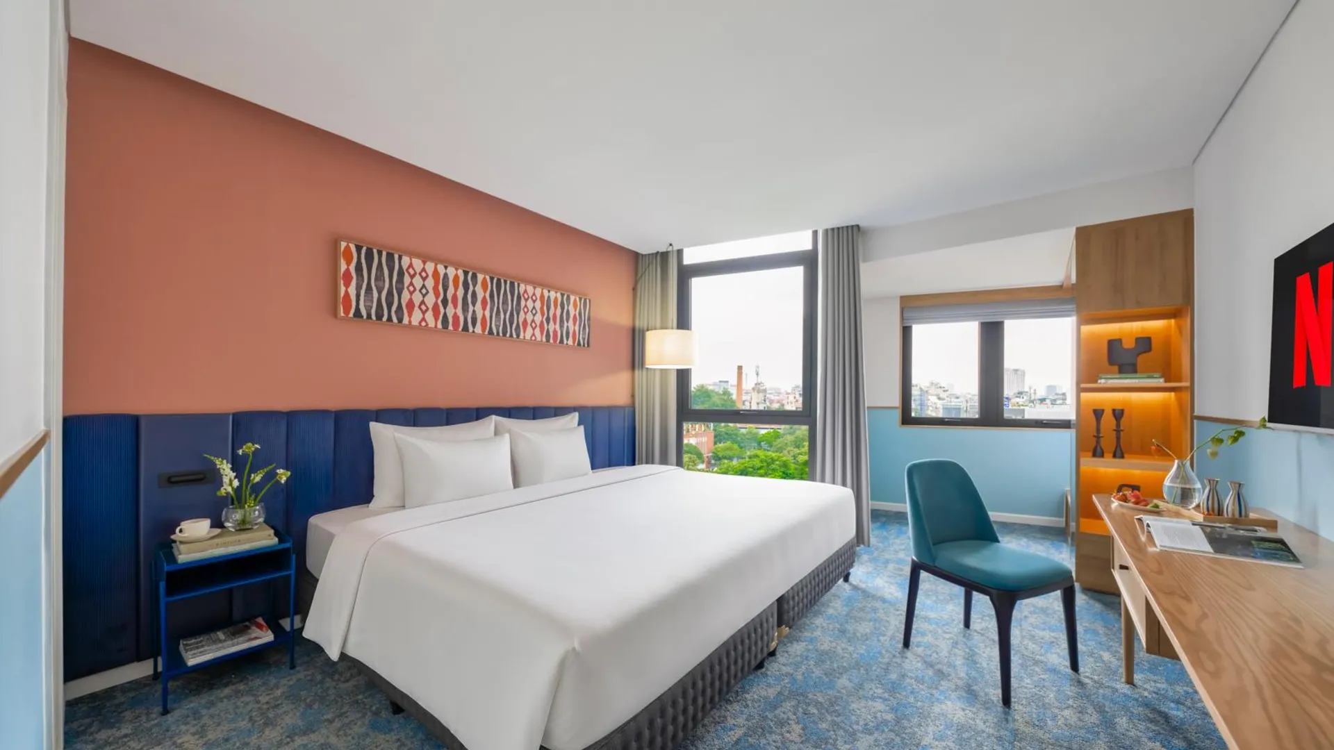 하노이 M 빌리지 호텔 김마 4성급 호텔 스위트룸