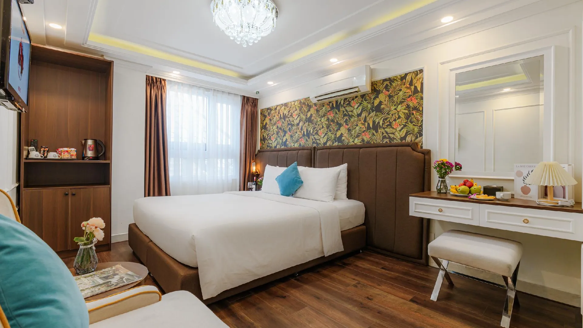 호치민 엘리트 소피아 사이공 호텔 앤 스파 4성급 호텔 스위트룸
