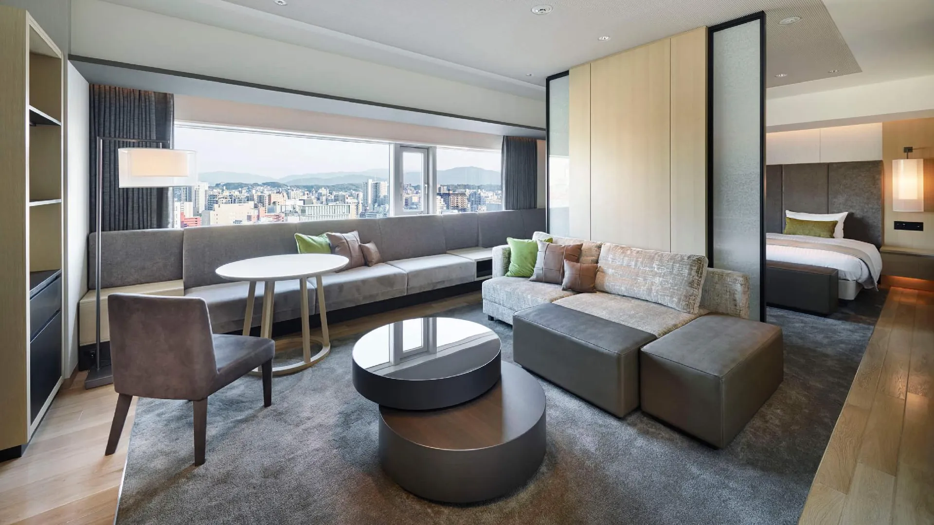 후쿠오카 솔라리아 니시테츠 호텔 후쿠오카 4성급 호텔 스위트룸