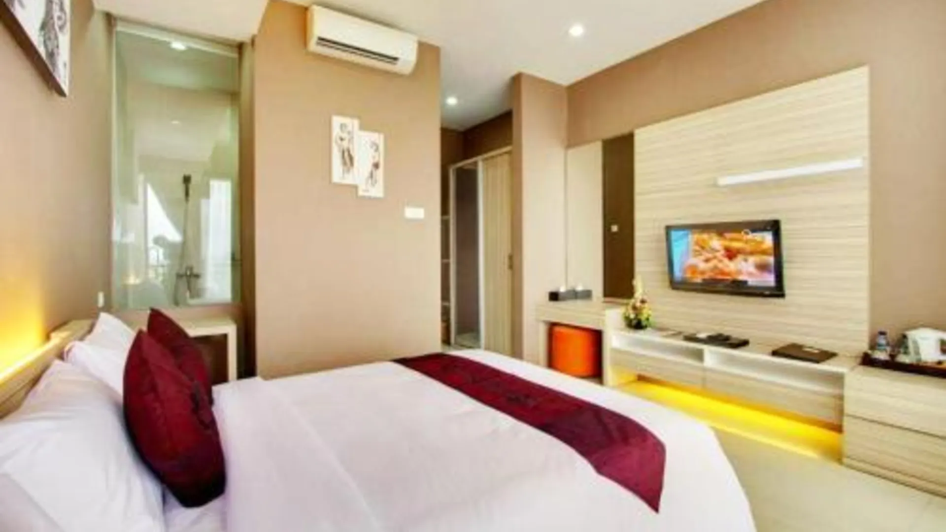 발리 아비샤 리조트 짐바란 3성급 호텔 객실