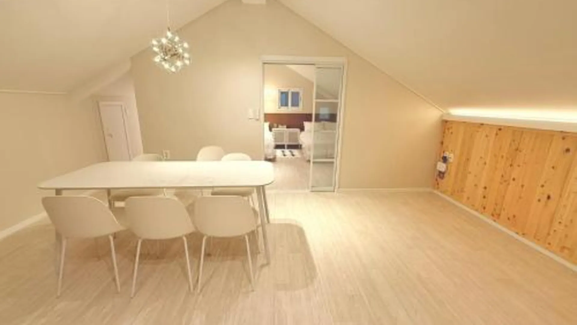 서울 그리네스테이 3성급 게스트하우스 레스토랑