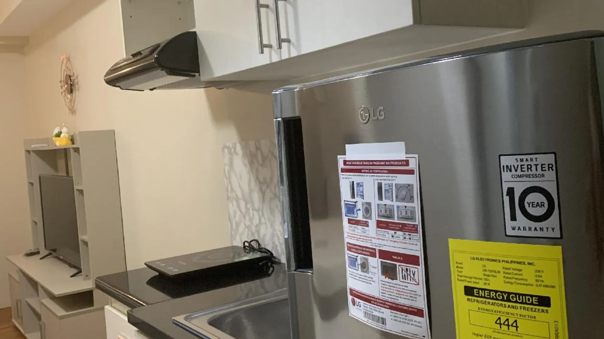 세부 라푸라푸 시티의 스튜디오 아파트먼트 (22m², 프라이빗 욕실 1개) 2성급 싱글룸 수영장