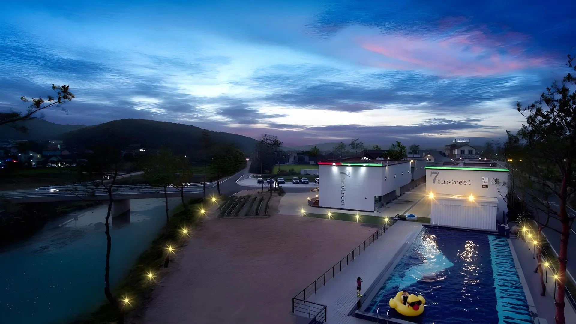 경주 경주 7번가풀빌라 3성급 게스트하우스 로비