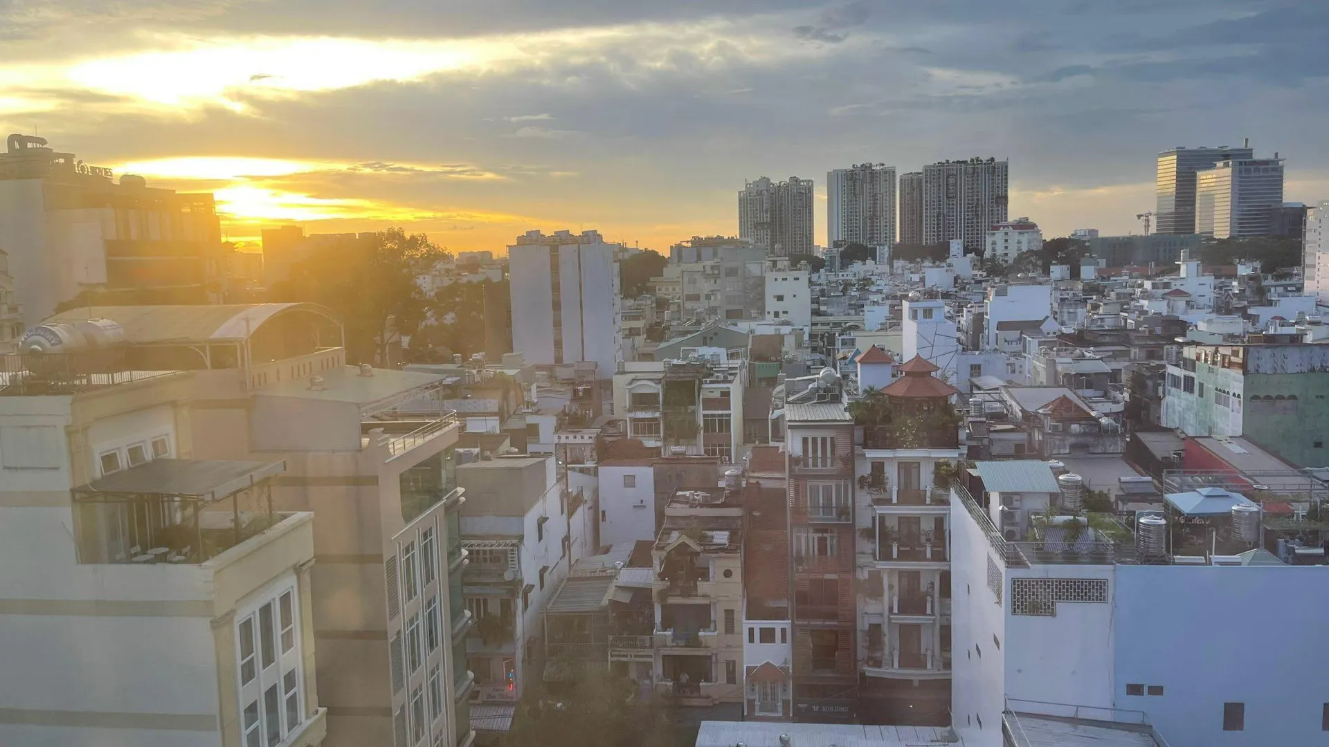 호치민 티엔타이 호텔 3성급 호텔 객실