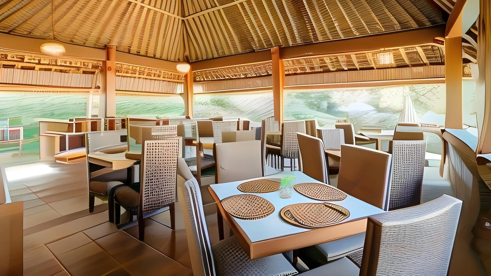 발리 페르티위 리조트 앤 스파  3성급 호텔 레스토랑