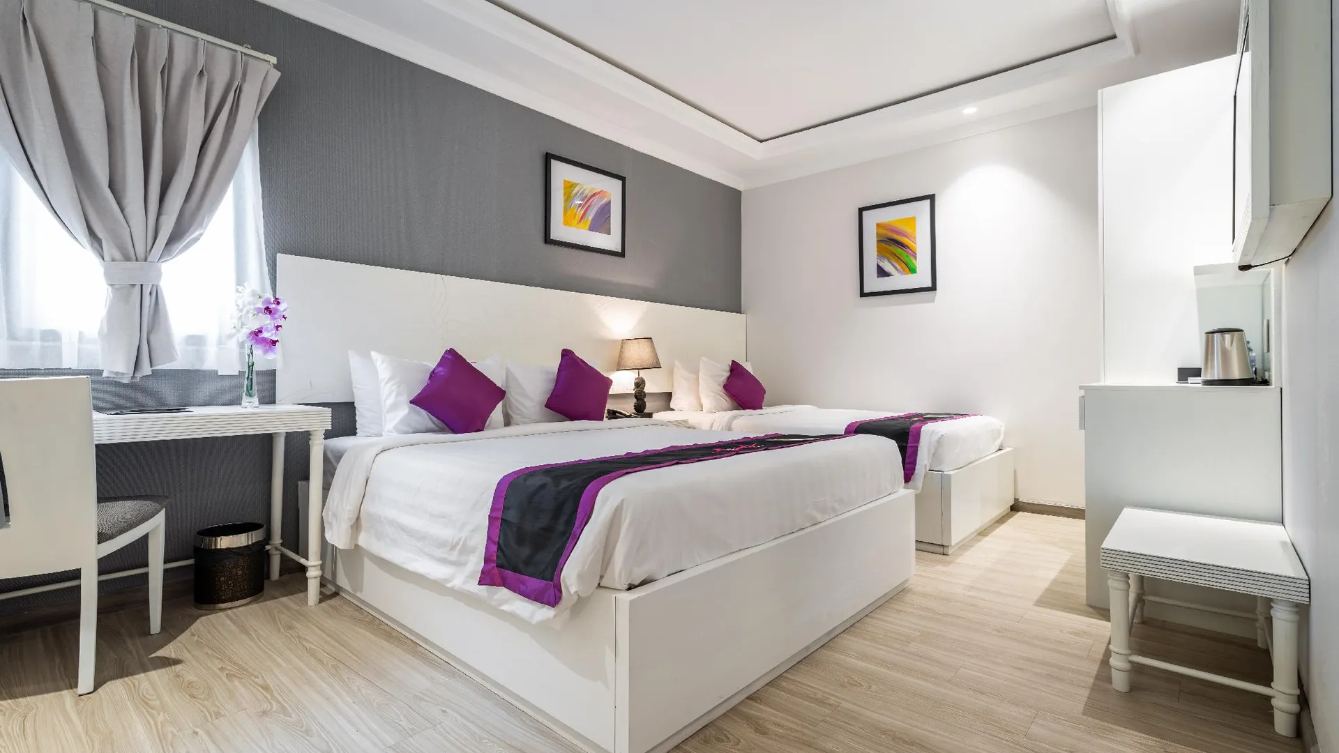 호치민 아반티 부티크 3성급 호텔 스위트룸