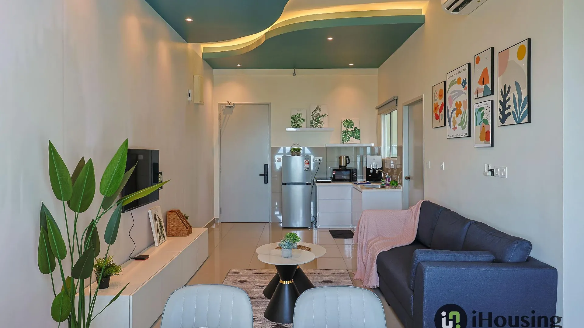 말라카 Amber Cove Cream Aesthetic 2BR 0725 | I Housing 3성급 게스트하우스 객실