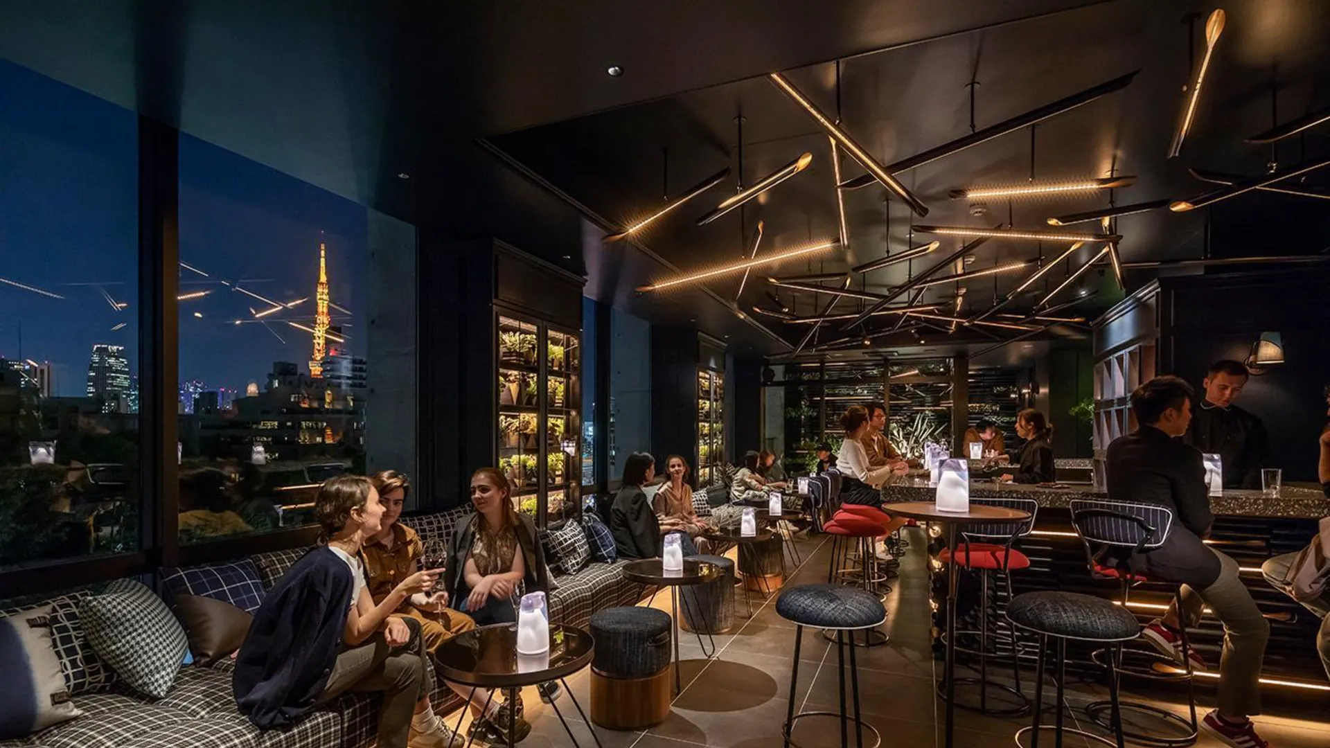 도쿄 / 동경 더 라이블리 도쿄 아자부주반 4성급 호텔 로비