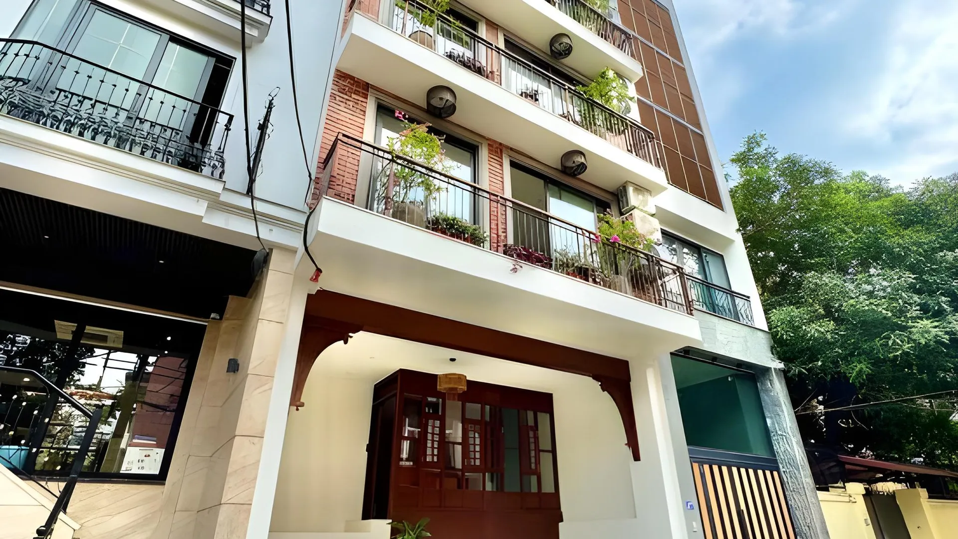 하노이 메종 냐 17 톤탓티엡 5성급 게스트하우스 수영장