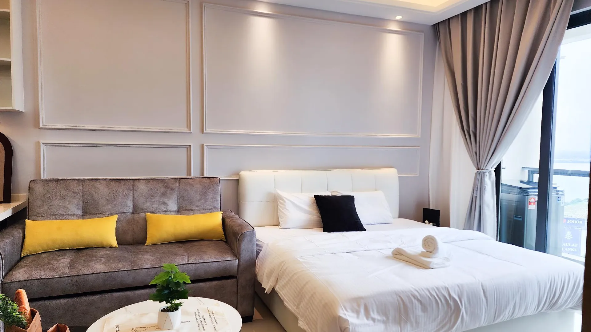 조호바루 / 조호르바루 조호바루의 아파트먼트 (50m², 침실 1개, 프라이빗 욕실 1개) 4성급 게스트하우스 스위트룸