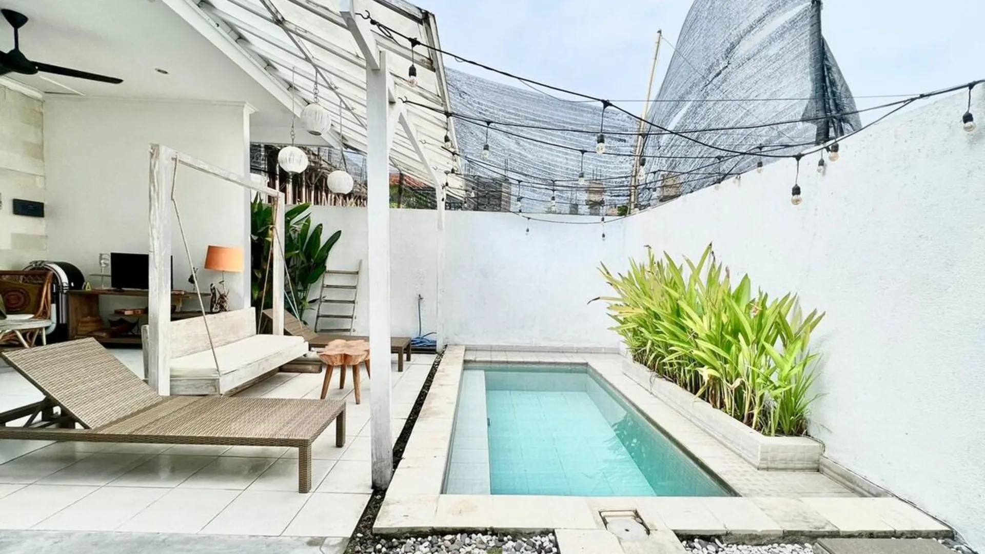 발리 스미냑의 빌라 (170m², 침실 1개, 프라이빗 욕실 1개) 3성급 싱글룸 로비