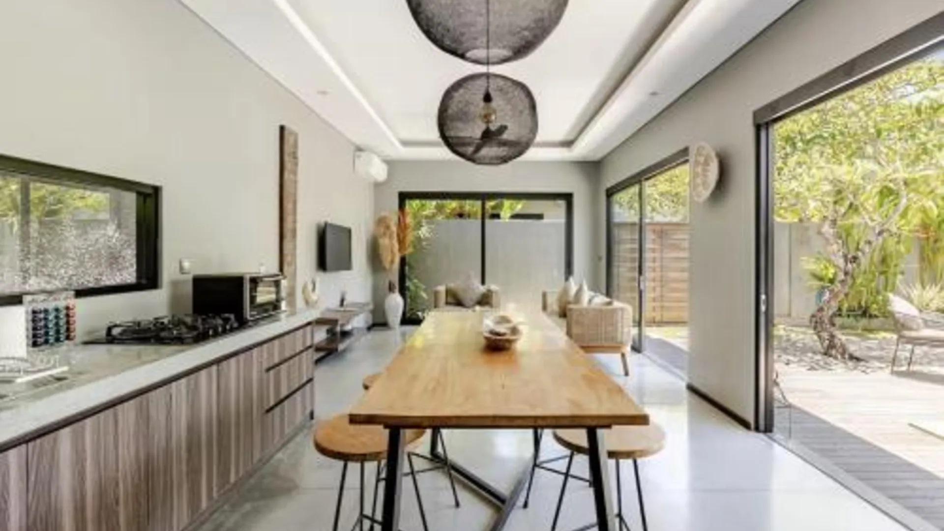 발리 Optima Villas Bingin 4성급 호텔 전망