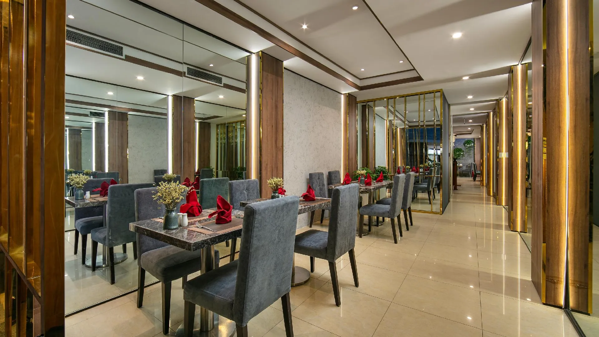 하노이 하노이 라 팜 프리미어 호텔 앤 스파 3성급 호텔 로비