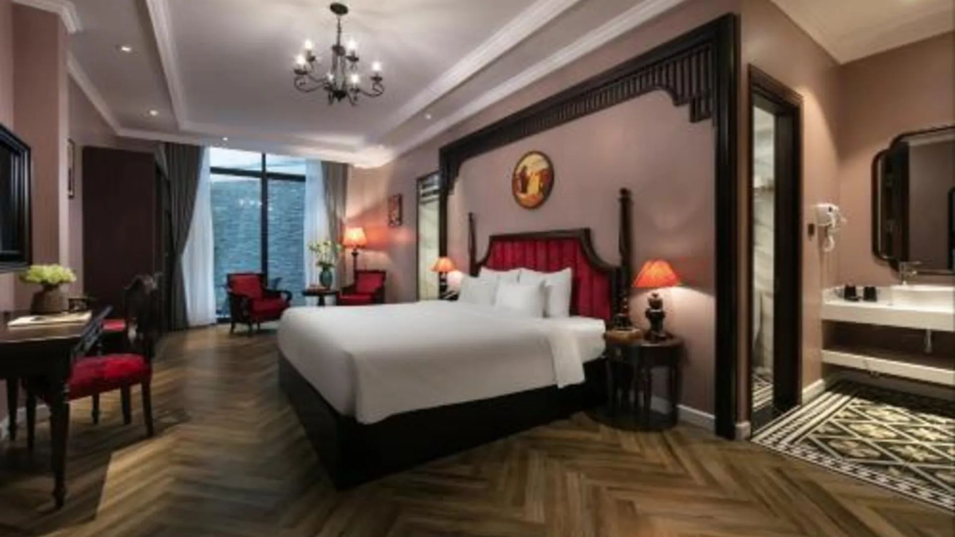 하노이 어쿠스틱 프리미엄 호텔 앤 스파 4성급 호텔 스위트룸