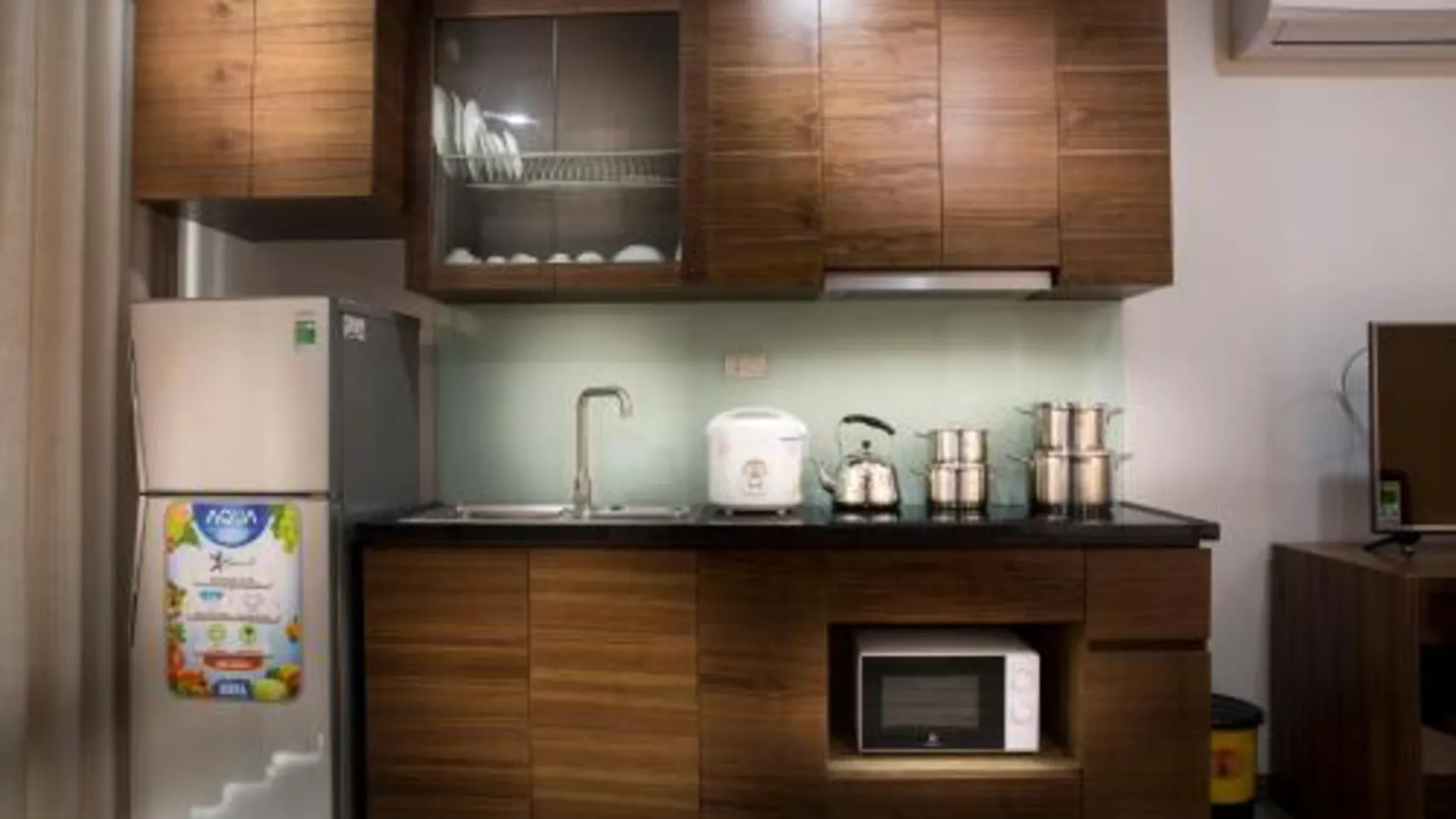 하노이 아이레스트 아파트먼트 1성급 호텔 레스토랑