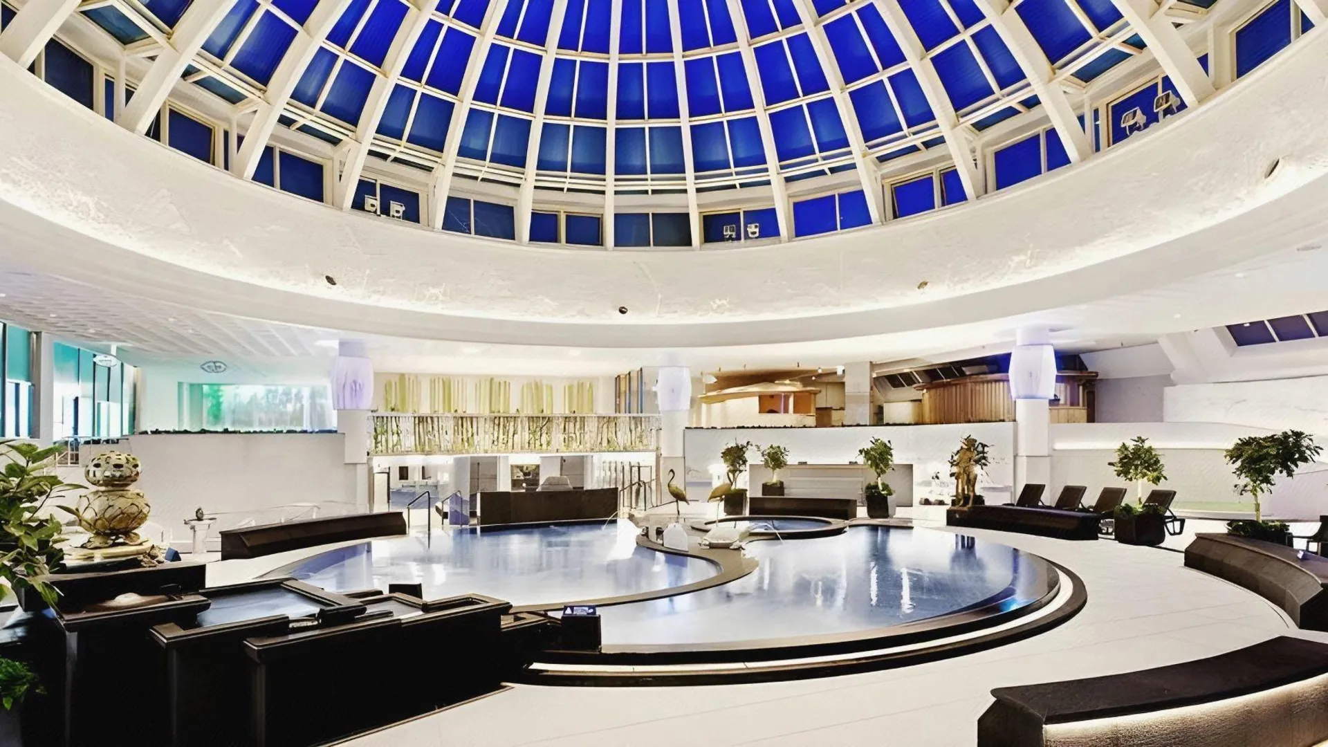 부산 호텔 농심 5성급 호텔 로비