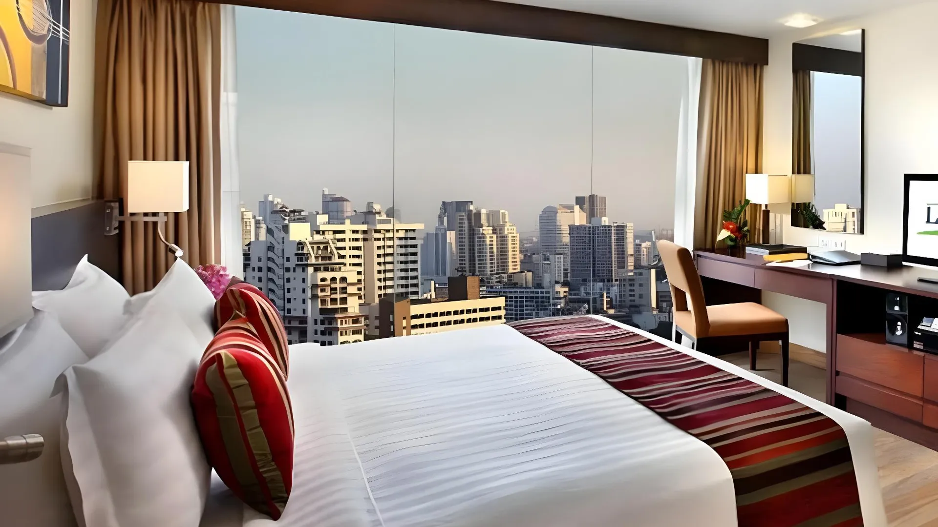 방콕 로하스 레지던스 수쿰빗 2 4성급 호텔 전망