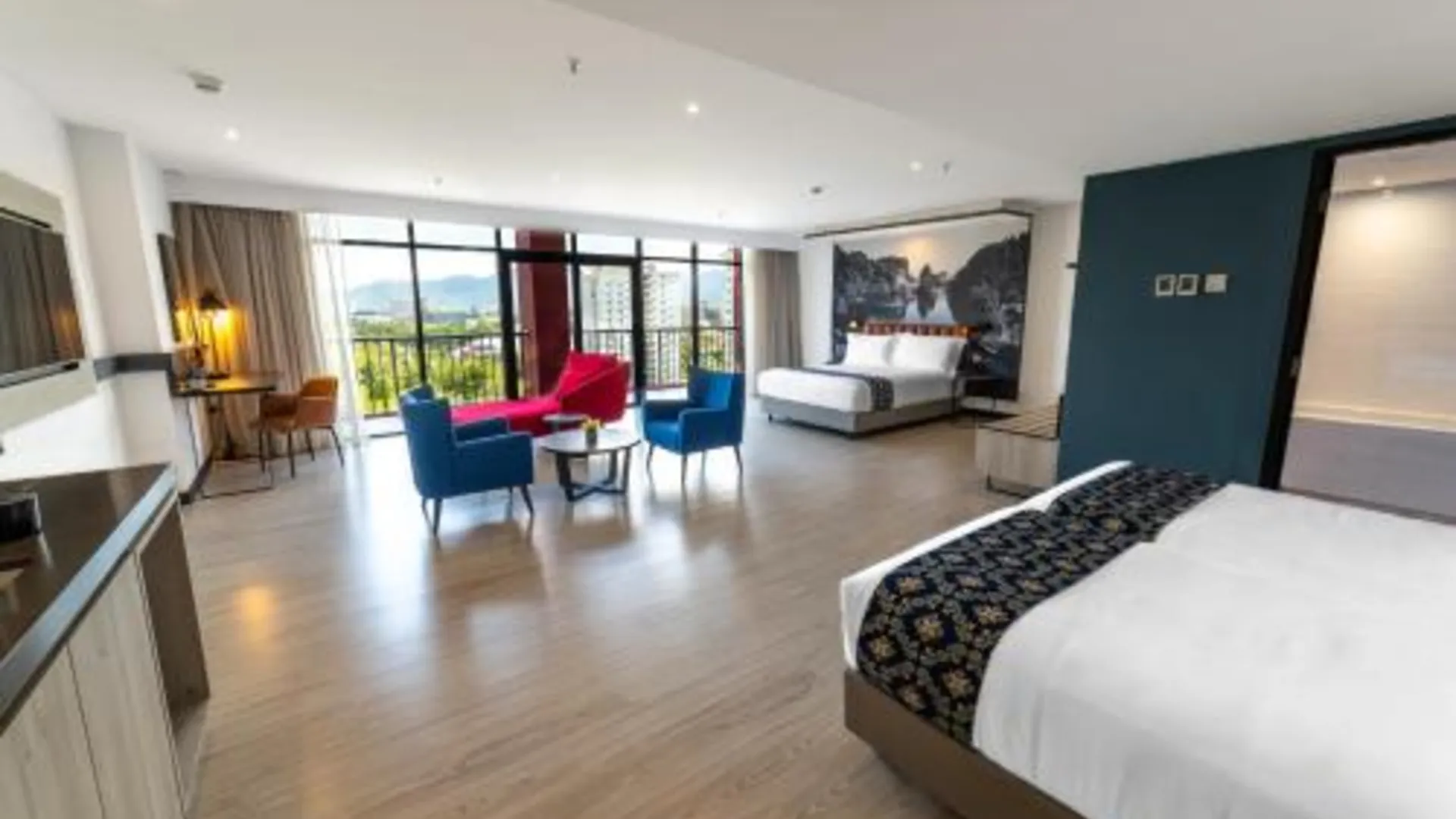 이포 트래블로지 이포 4성급 호텔 스위트룸