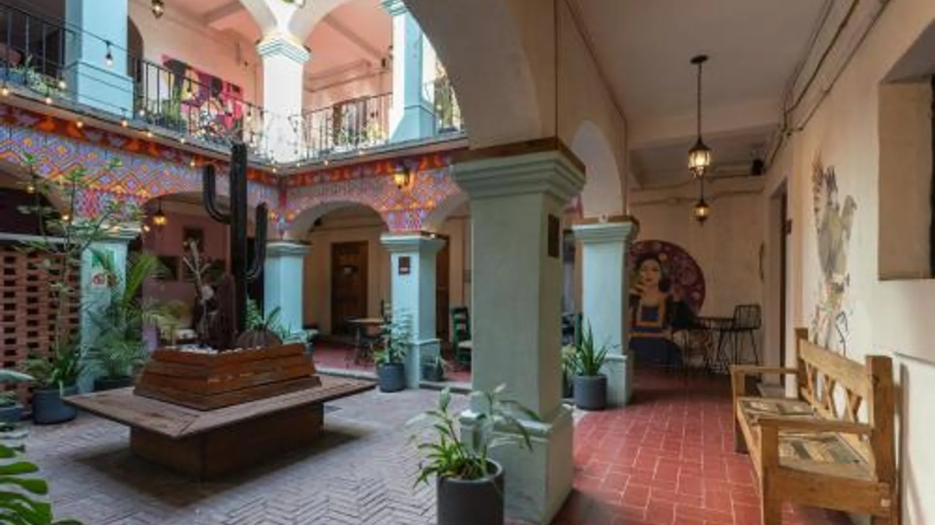 오악사카 Selina Oaxaca 2성급 호텔 수영장