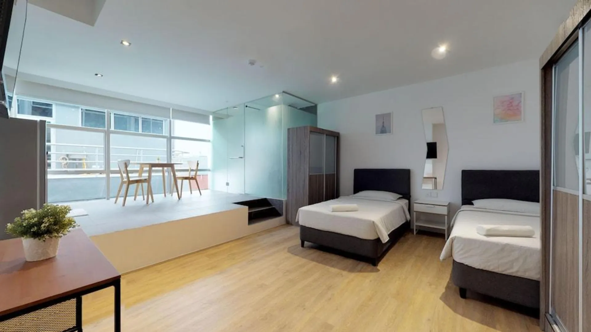 싱가포르 International Service Apartments 3성급 호텔 객실