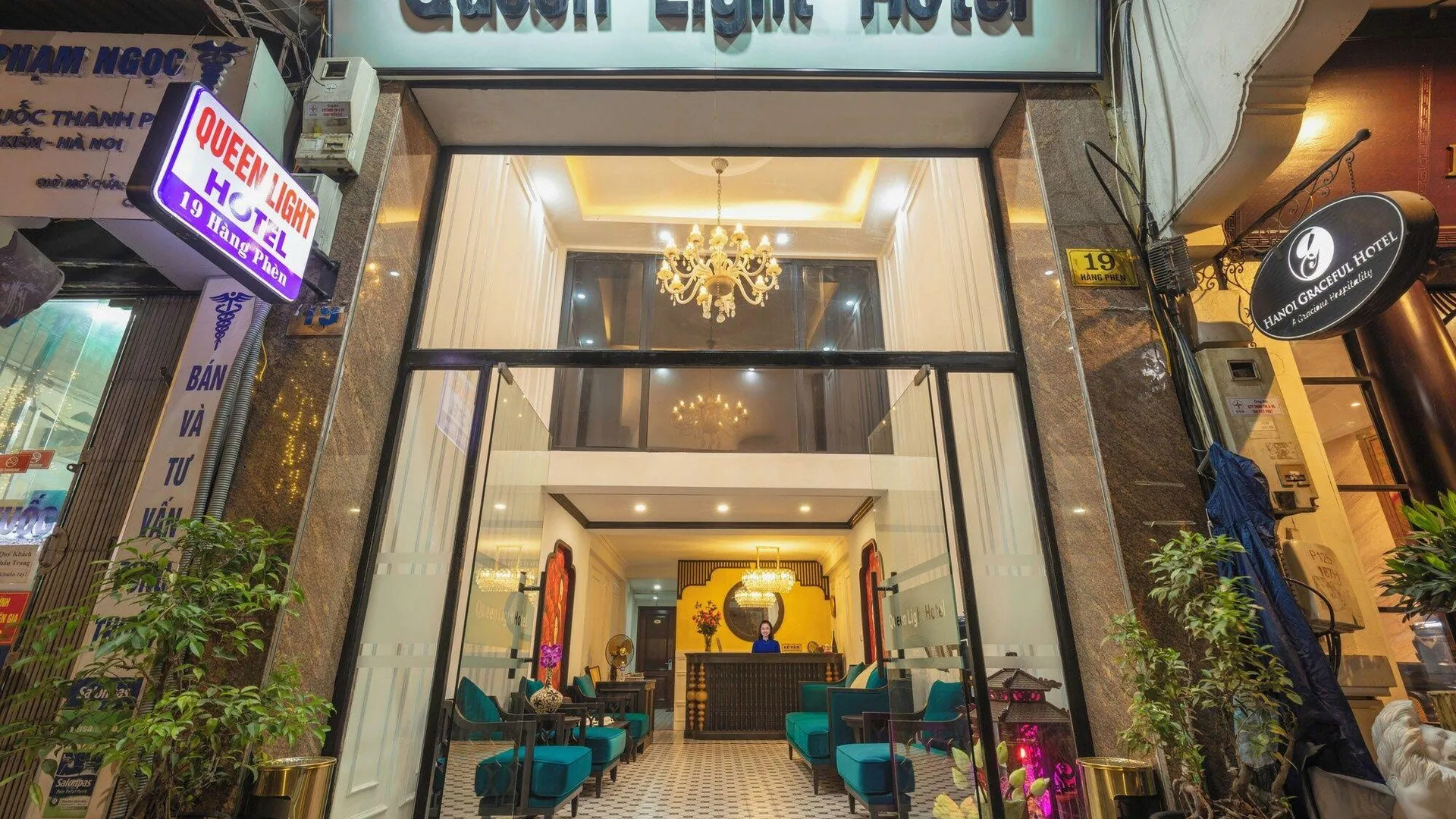 하노이 퀸 라이트 호텔 3성급 호텔 객실