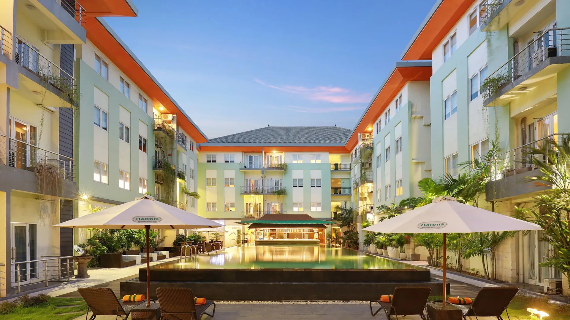 발리 해리스 호텔 앤 레지던스 리버뷰 쿠타 - 발리 4성급 호텔 객실