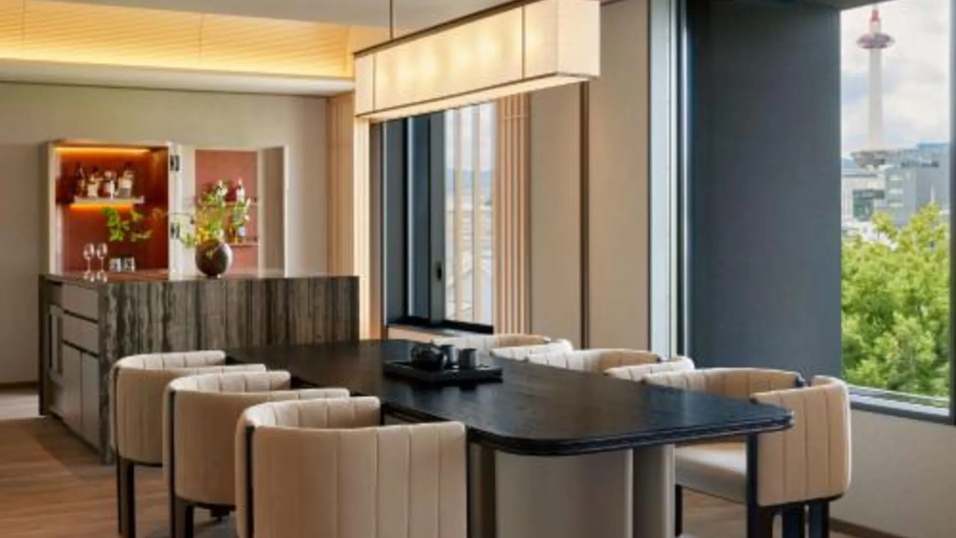 교토 두짓 타니 교토 5성급 호텔 전망