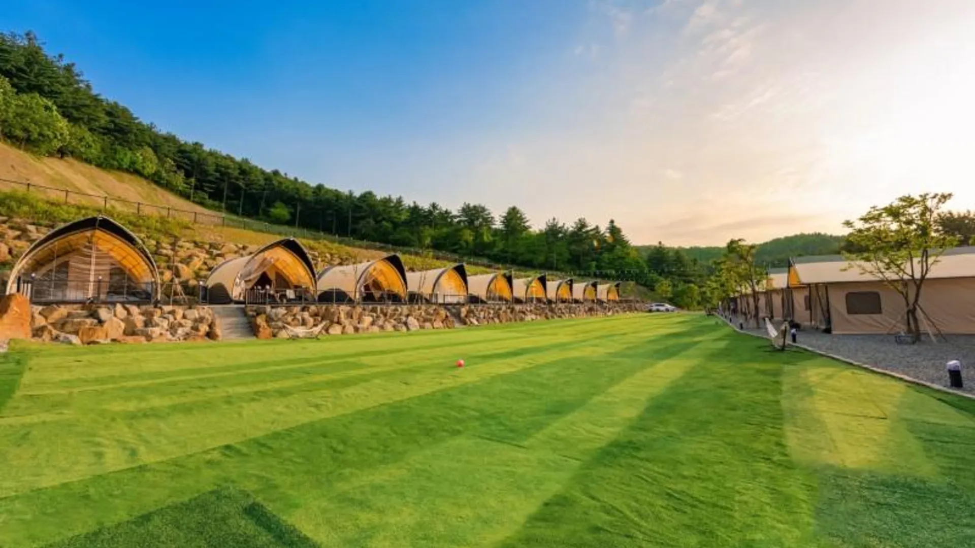 서울 포천 노블글램핑펜션 2성급 게스트하우스 전망