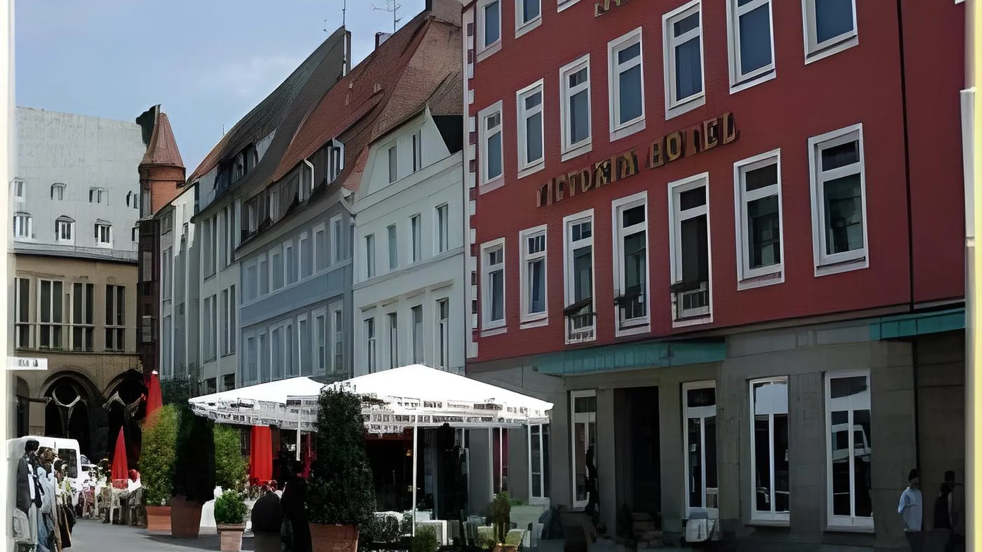 민덴 빅토리아 호텔 민덴 4성급 호텔 객실