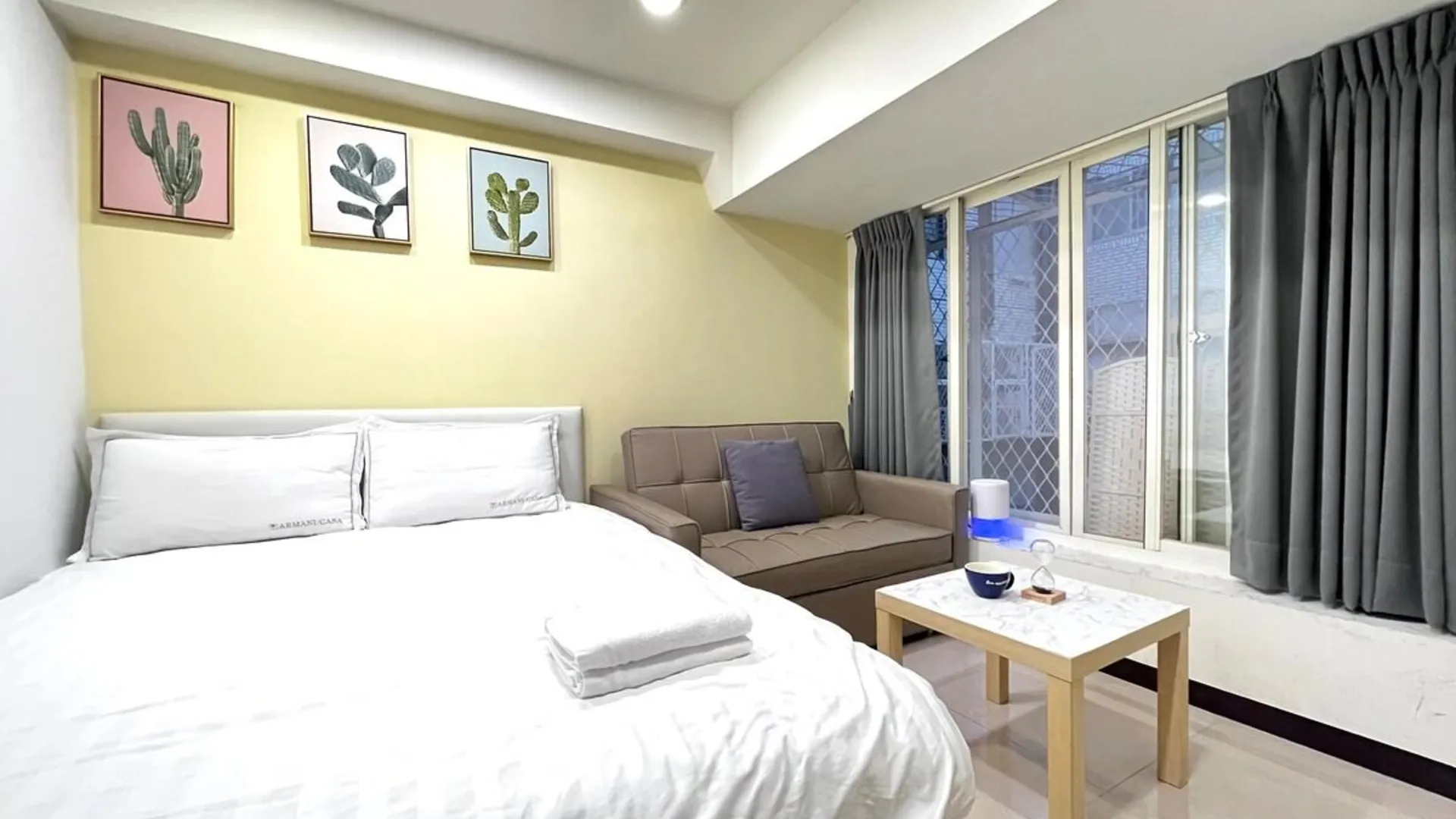 타이베이 A7 Metropolitan Middle: Instant MRT Access 2성급 게스트하우스 스위트룸