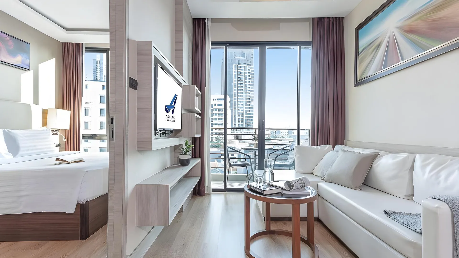 방콕 아델피 포티-나인 호텔 4성급 호텔 스위트룸