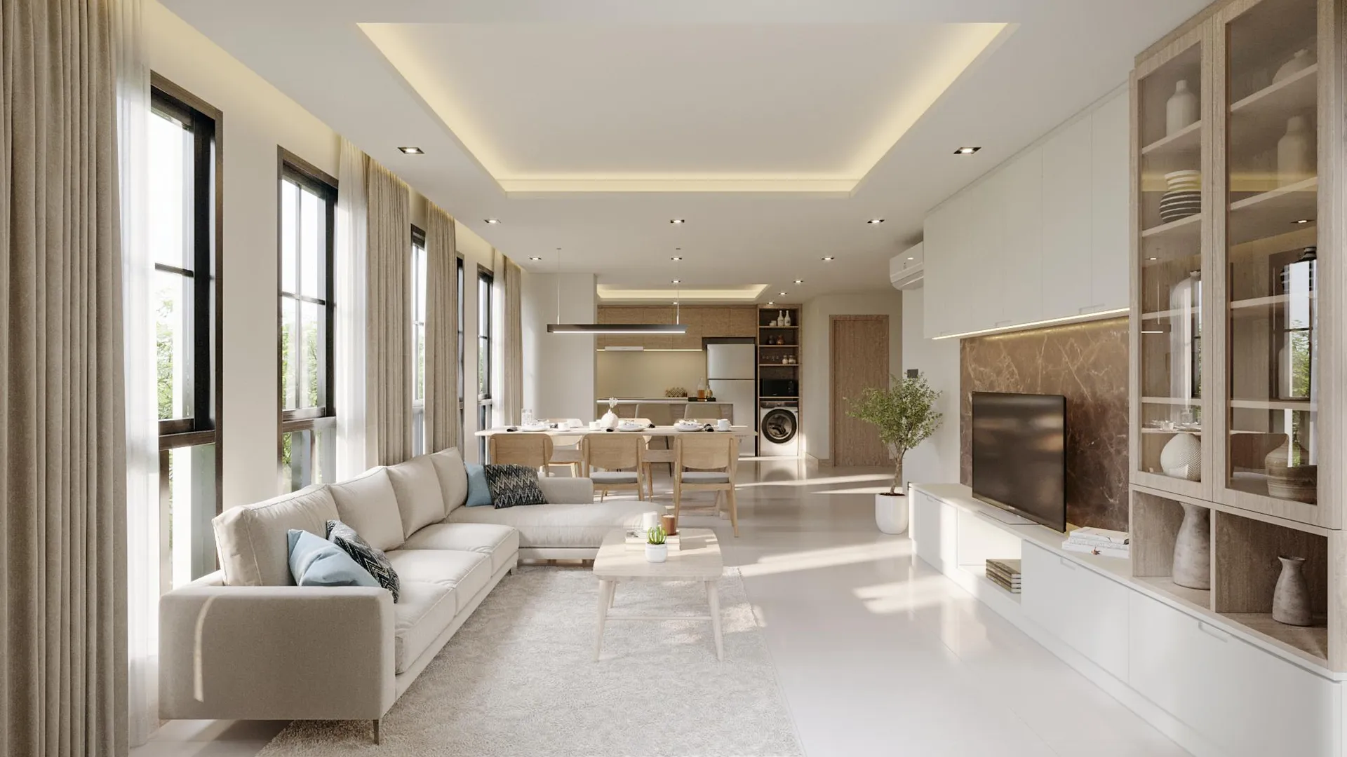 방콕 레온 라살 호텔 앤 레지던스 4성급 호텔 전망