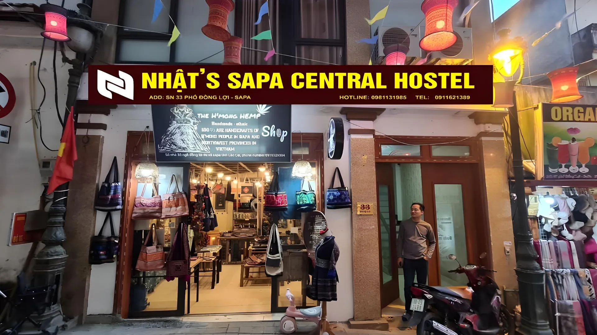 사파 냣츠 사파 센트럴 호스텔 2성급 호텔 객실