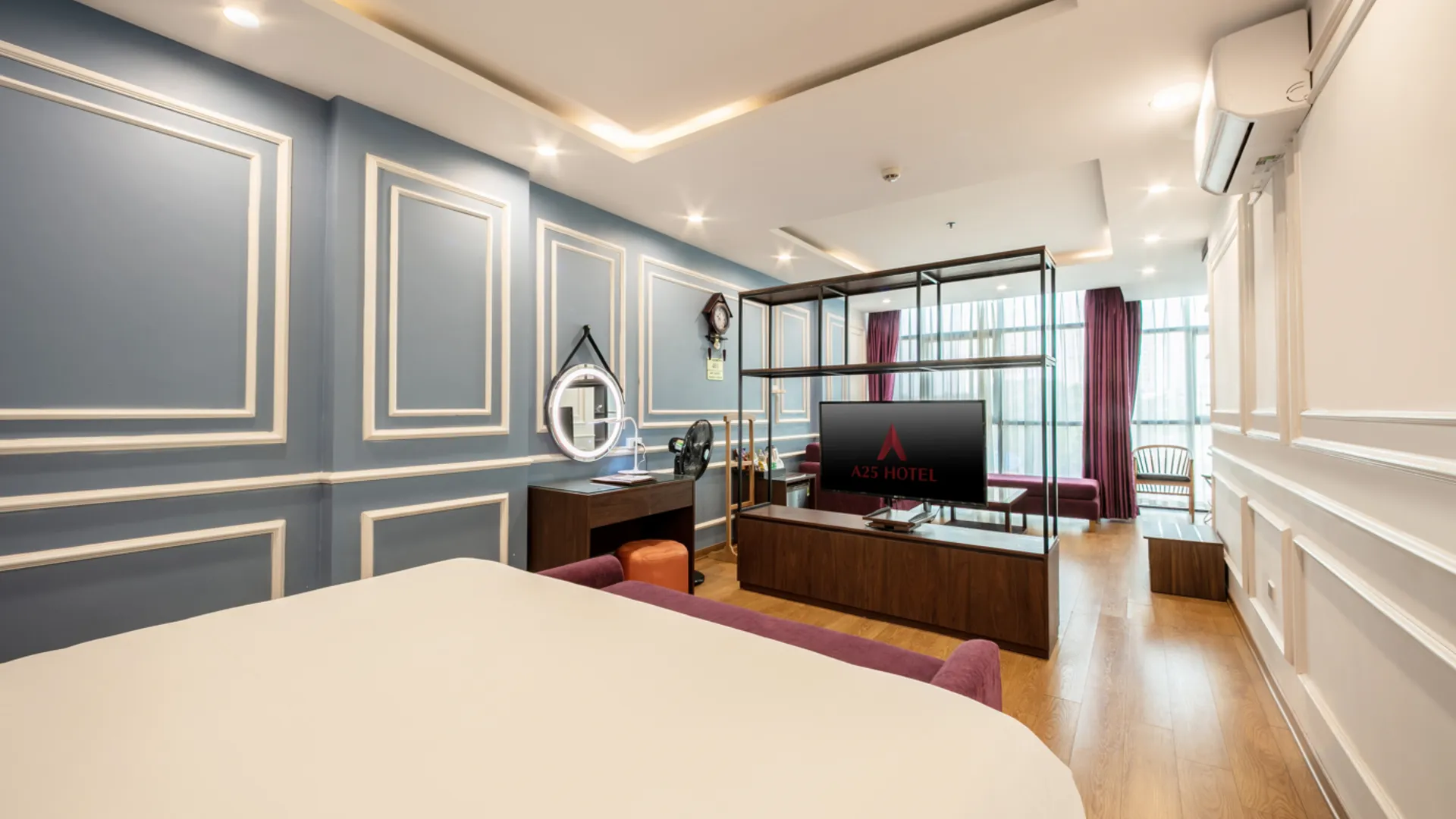 하노이 A25 호텔 - 21 레득토 3성급 호텔 전망