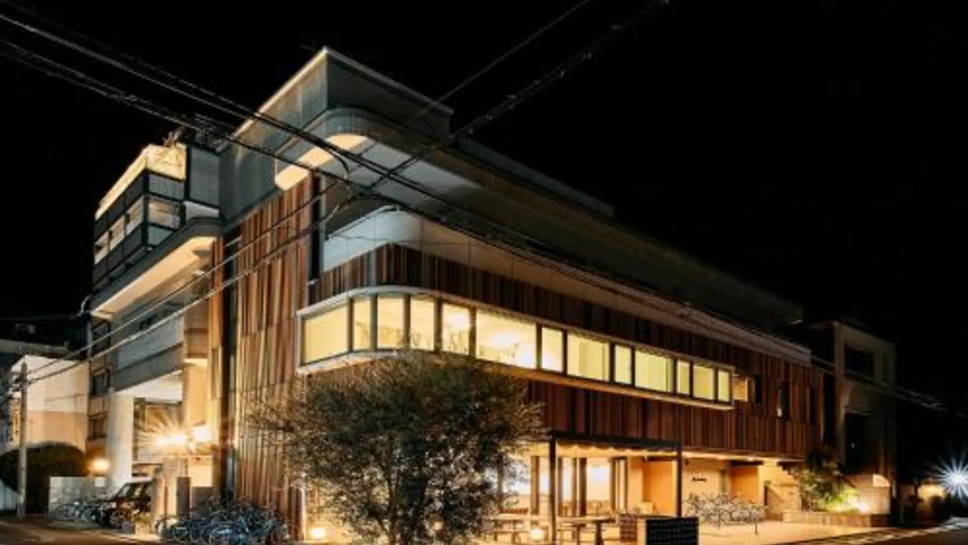 교토 Kyoto Guesthouse HIVE 3성급 호텔 외관