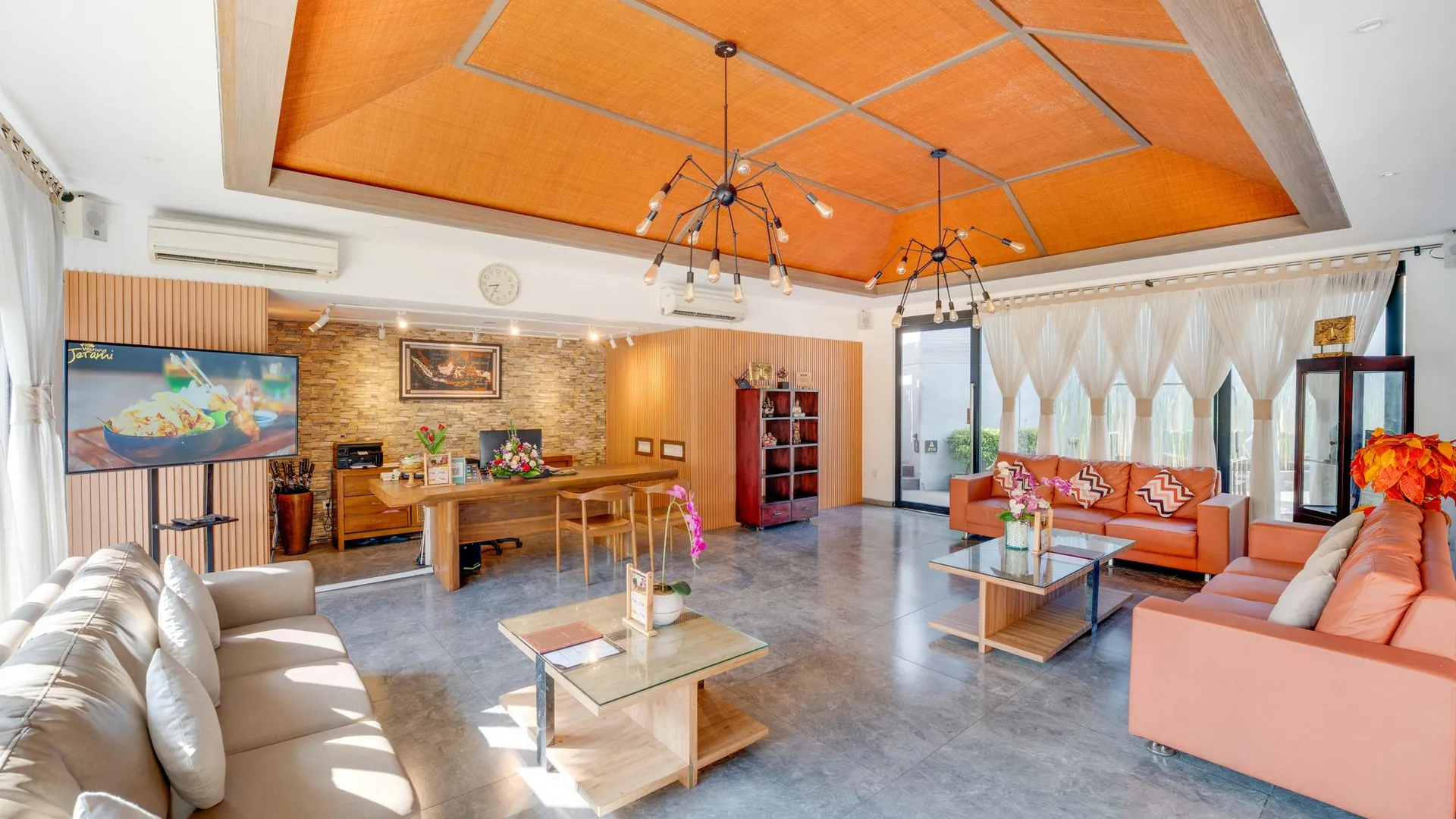 발리 빌라 제라미 앤 스파 5성급 호텔 로비