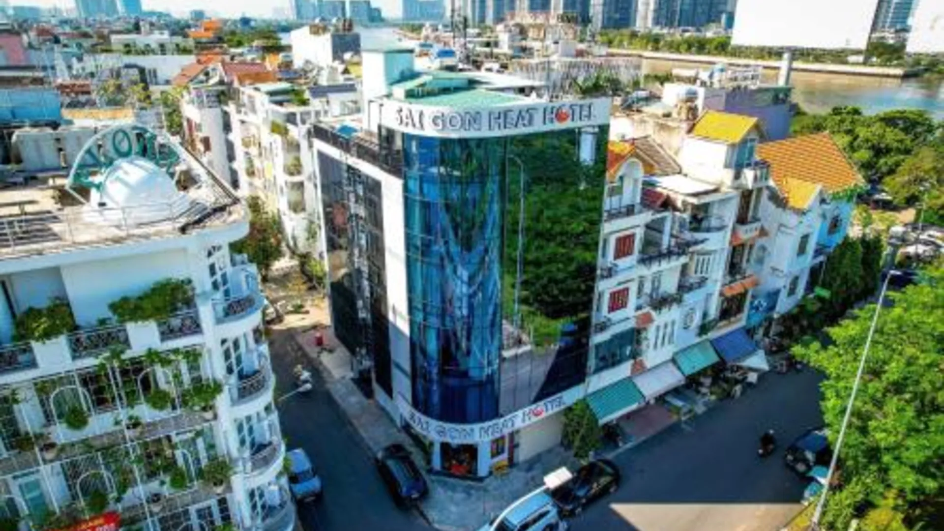 호치민 사이공 히트 호텔 2성급 호텔 외관