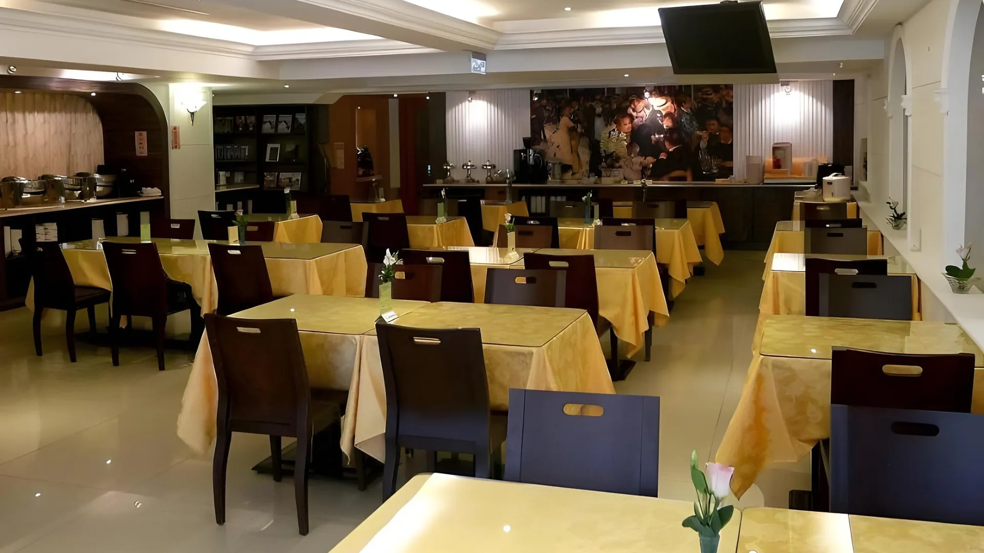 타이베이 치유안 뒤 스프링 리조트 3성급 호텔 레스토랑