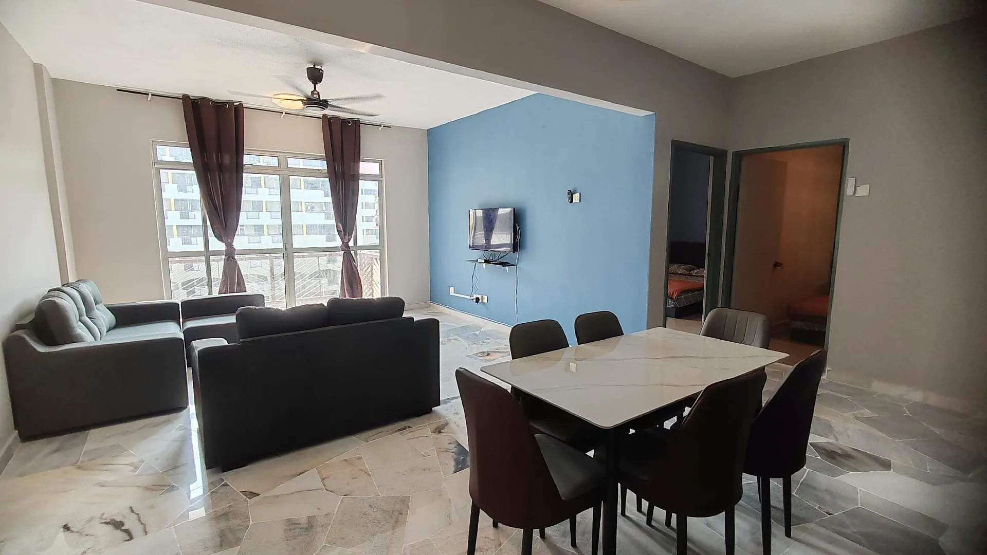 포트 딕슨 시 루사의 아파트먼트 (1065m², 침실 3개, 프라이빗 욕실 2개) 3성급 싱글룸 객실