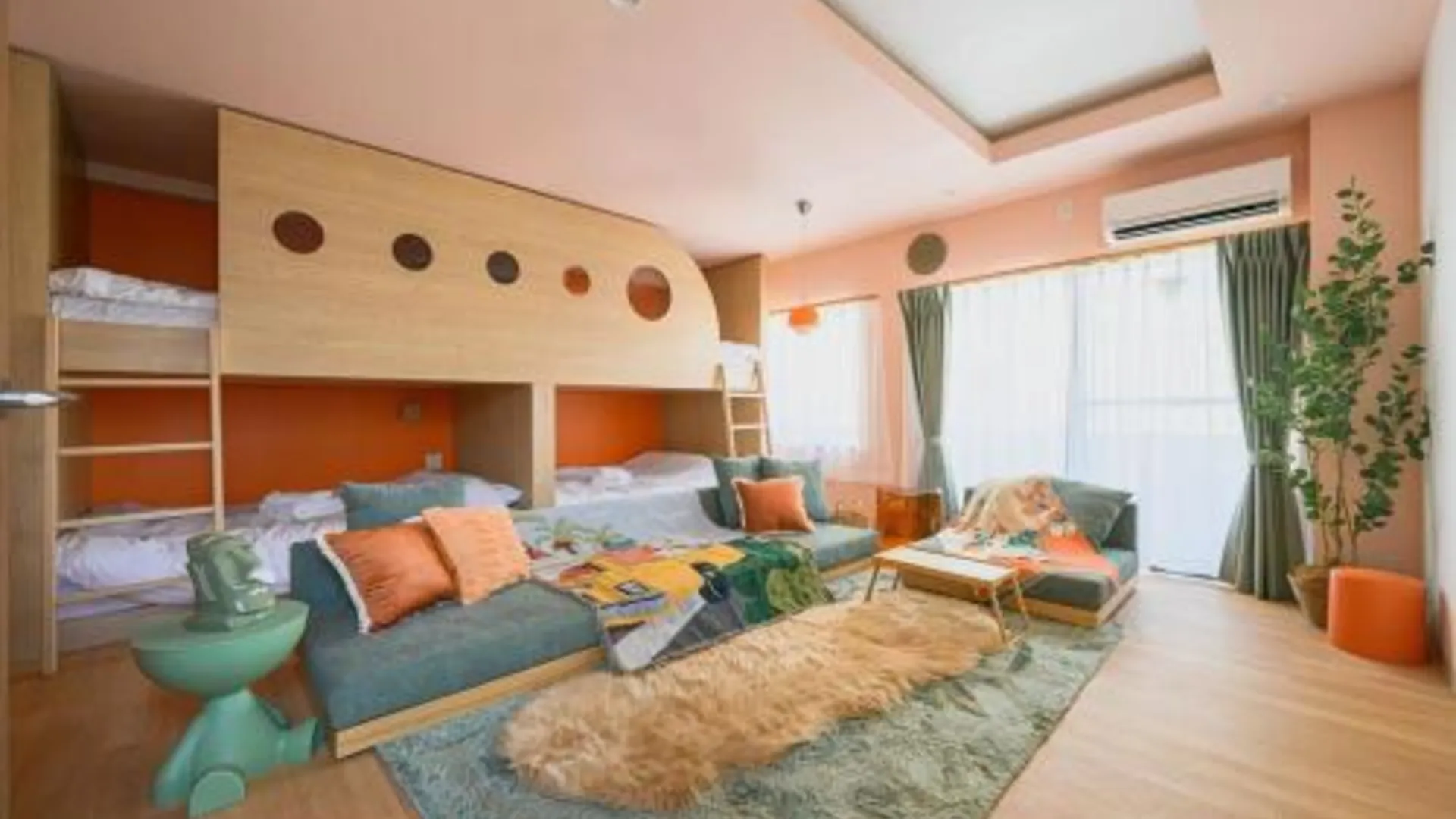 도쿄 / 동경 4K Cinema Duplex, 8 Guests, 4 min 3성급 싱글룸 객실