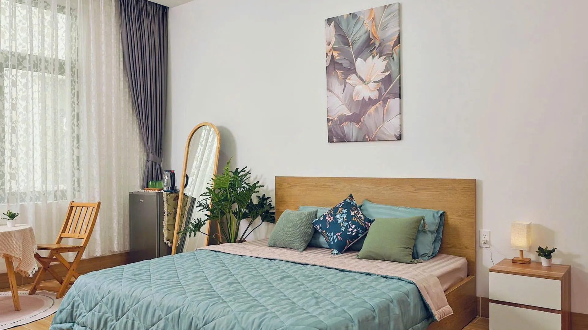 호치민 9군의 빌라 (126m², 침실 1개, 프라이빗 욕실 1개) 4성급 게스트하우스 스위트룸