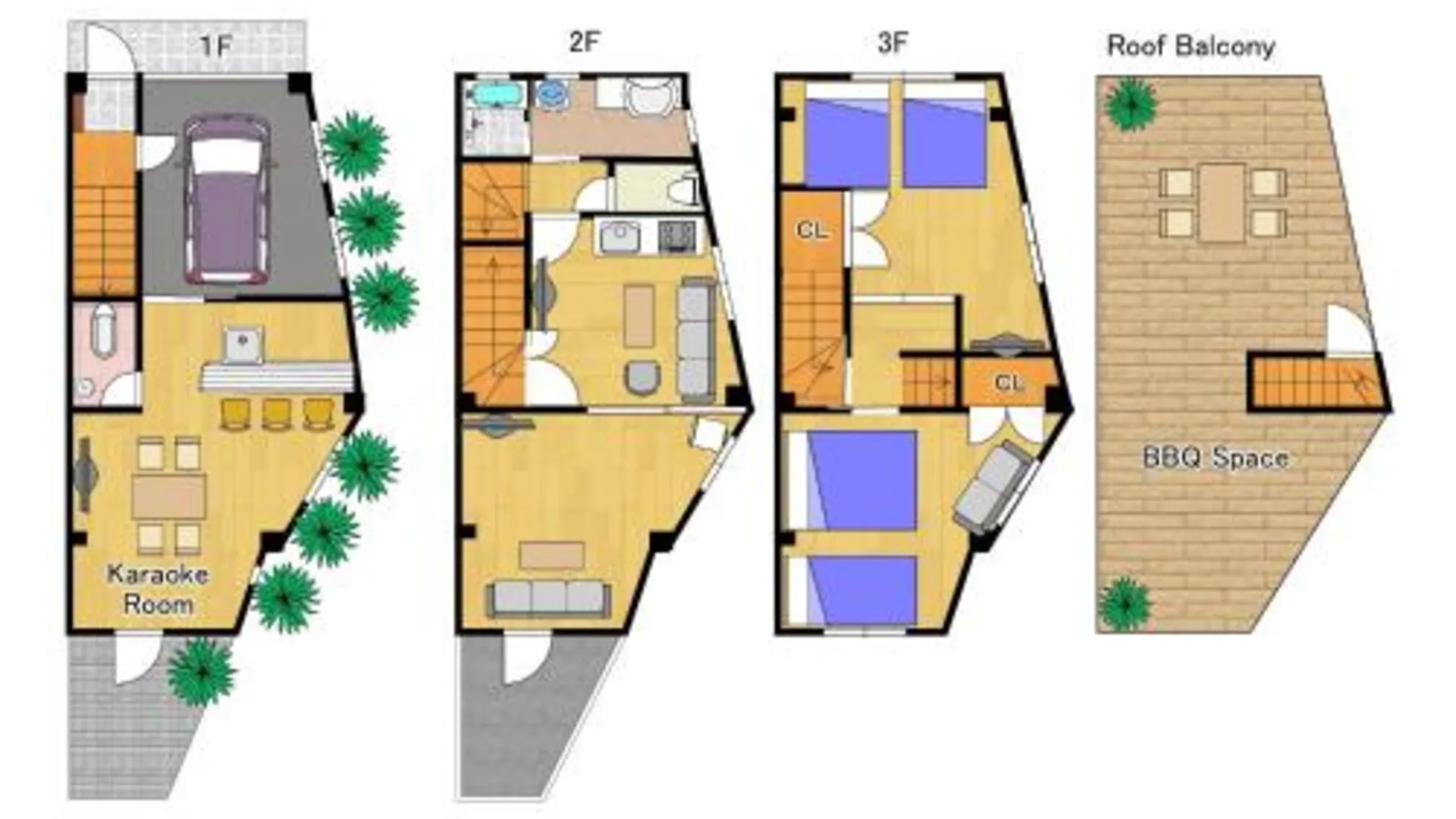 오사카 ホテル北港通 3성급 싱글룸 전망