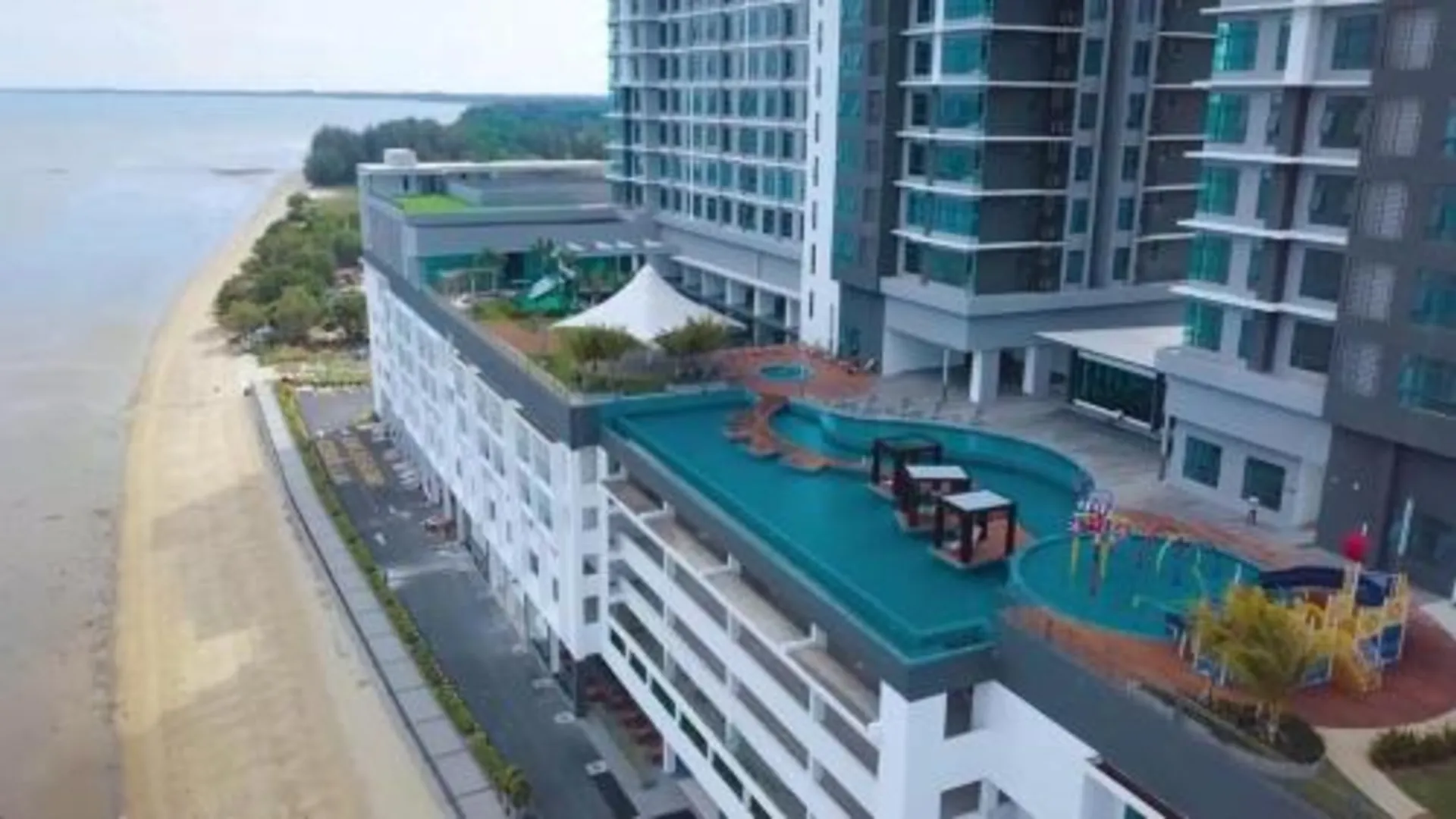 쿠안탄 임페리움 레지던스 콴탄 씨뷰 5성급 호텔 전망