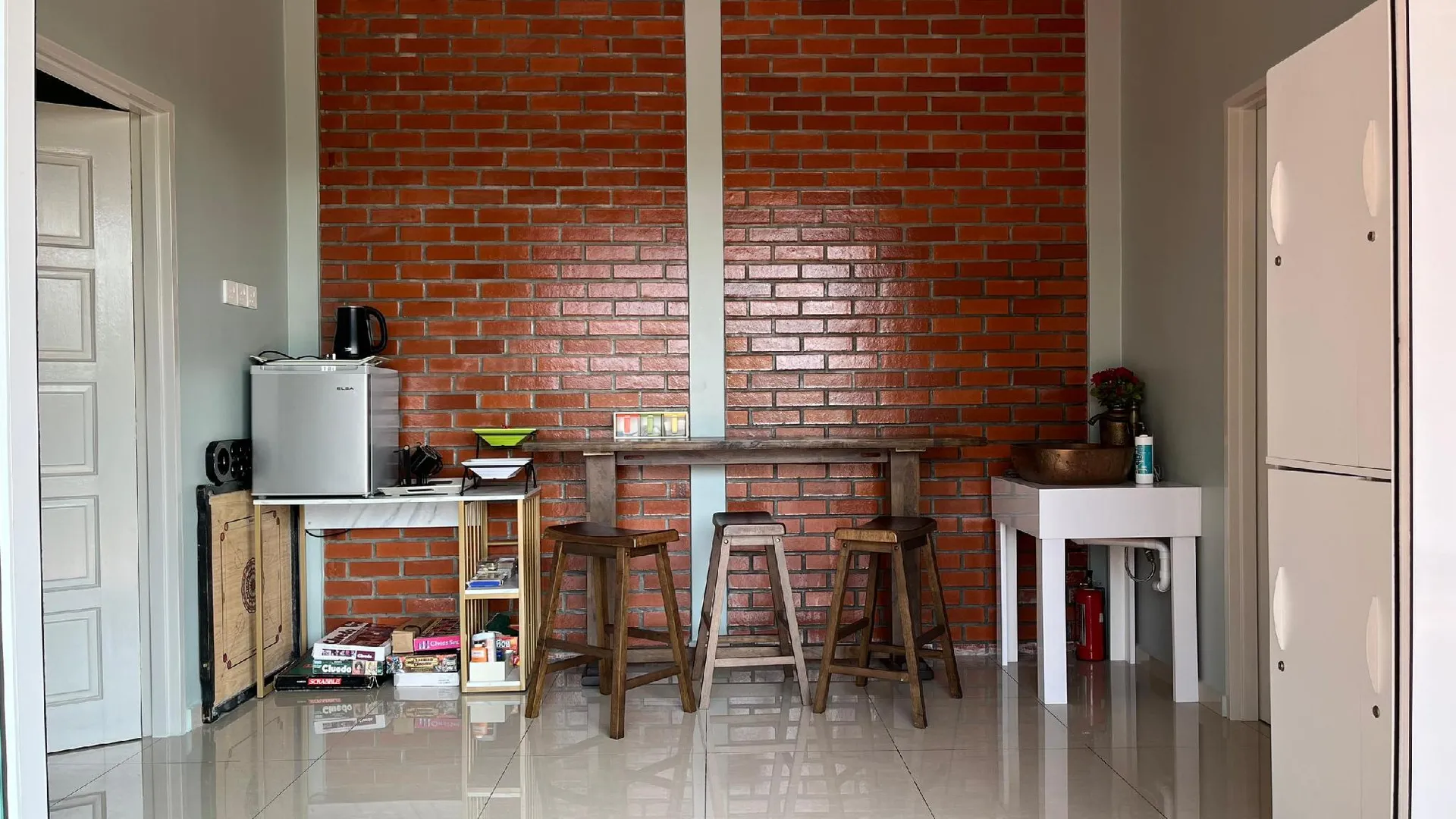 말라카 알러 가자의 아파트먼트 (3000m², 침실 4개, 프라이빗 욕실 4개) 4성급 싱글룸 레스토랑