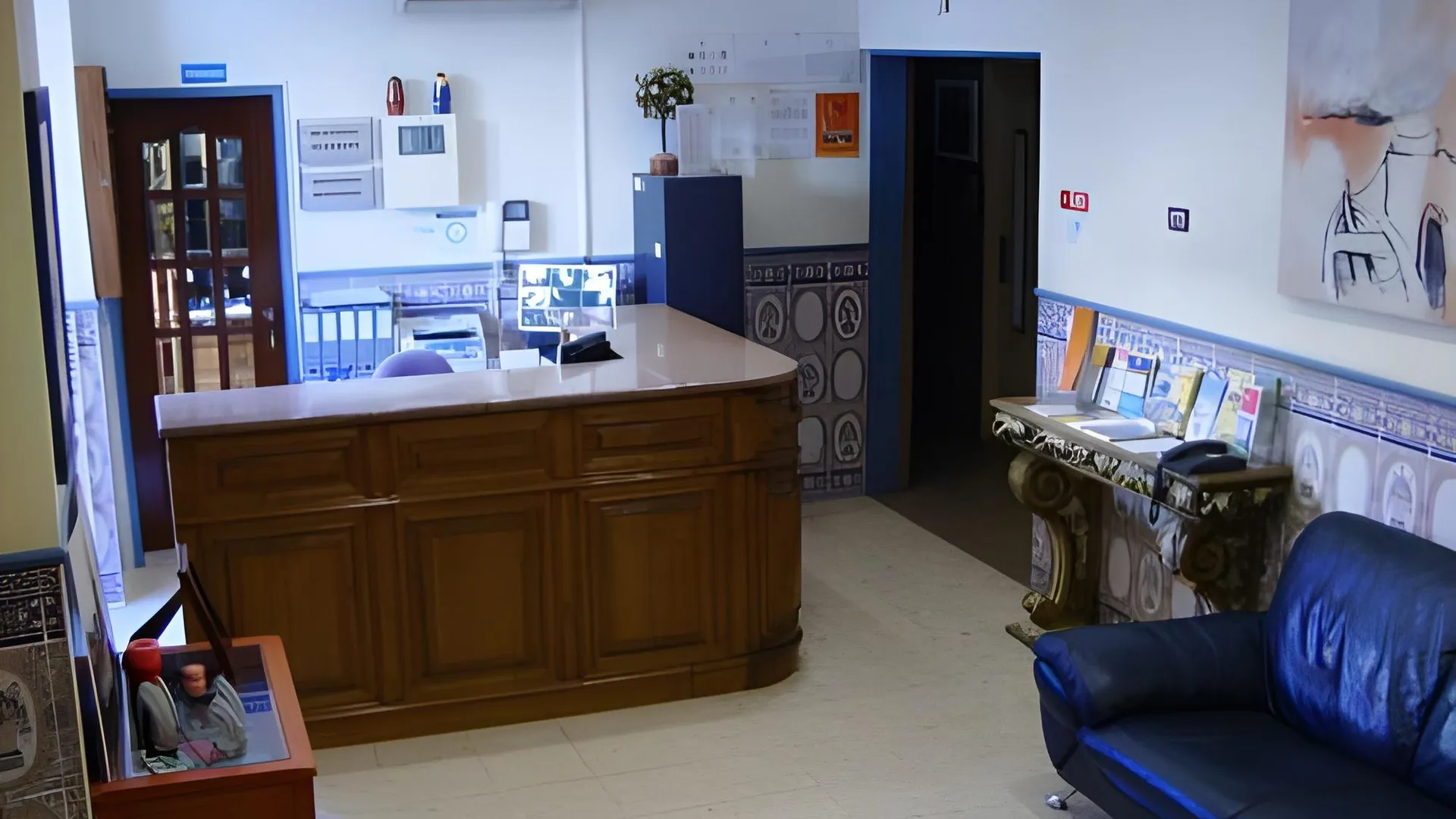 리스본 레지덴셜 조아오 XXI 3성급 호텔 로비