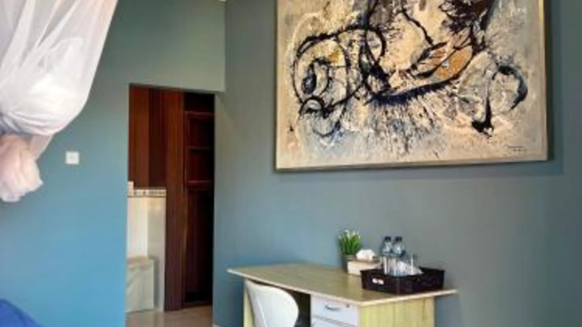 발리 Varmana Ubud - The Blue House 3성급 호텔 전망