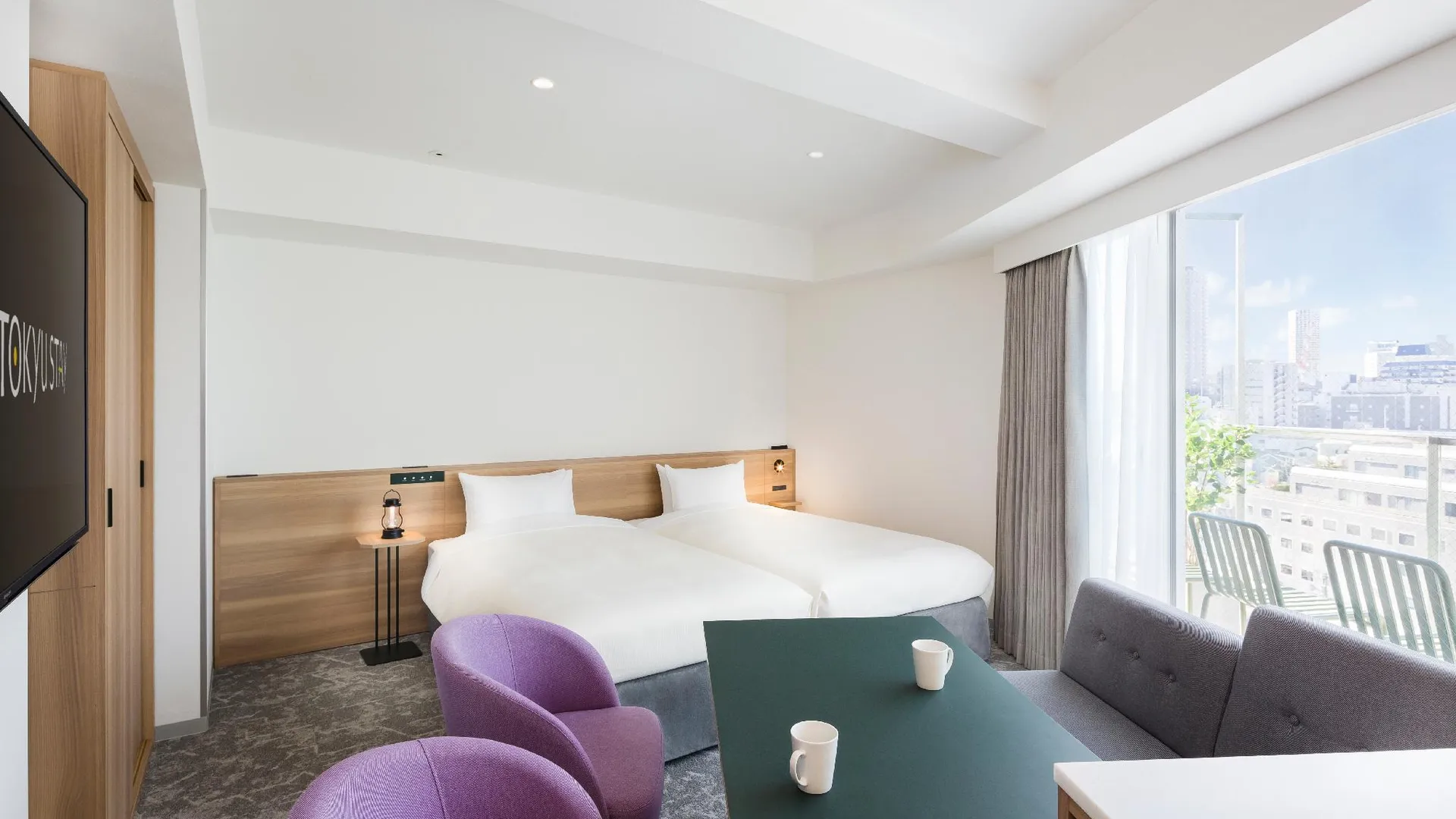 도쿄 / 동경 토큐 스테이 시부야 신 미나미 구치 3성급 호텔 전망