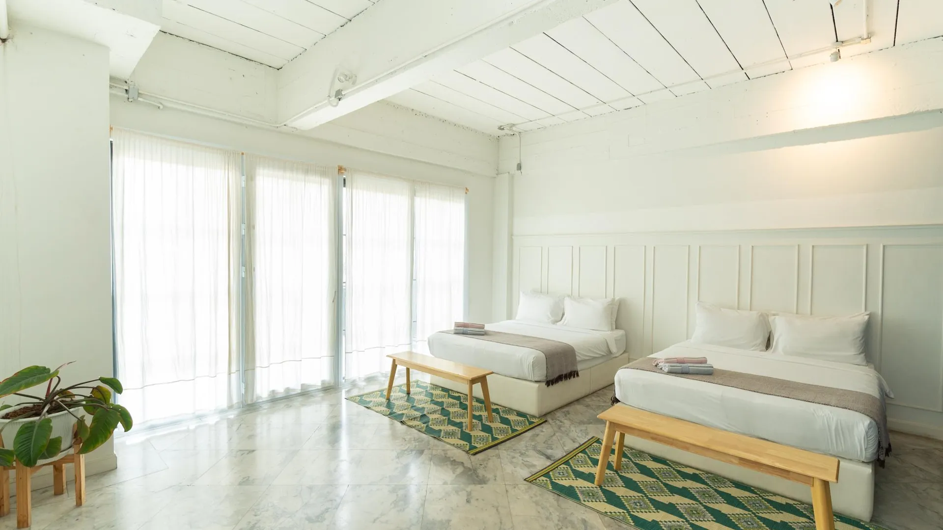 방콕 더 로컬 카오산 방콕 3성급 호텔 스위트룸