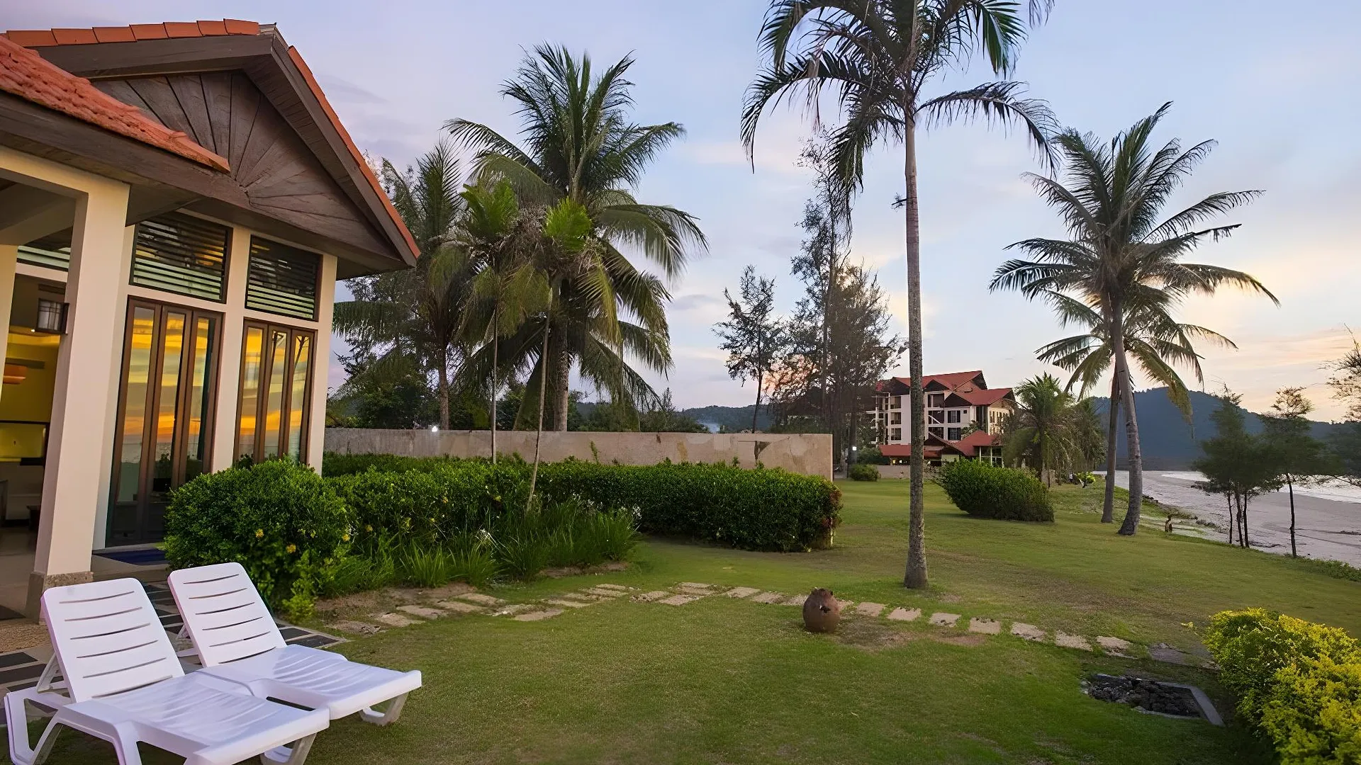 코타키나발루 사바 비치 빌라 앤 스위트 4성급 호텔 레스토랑