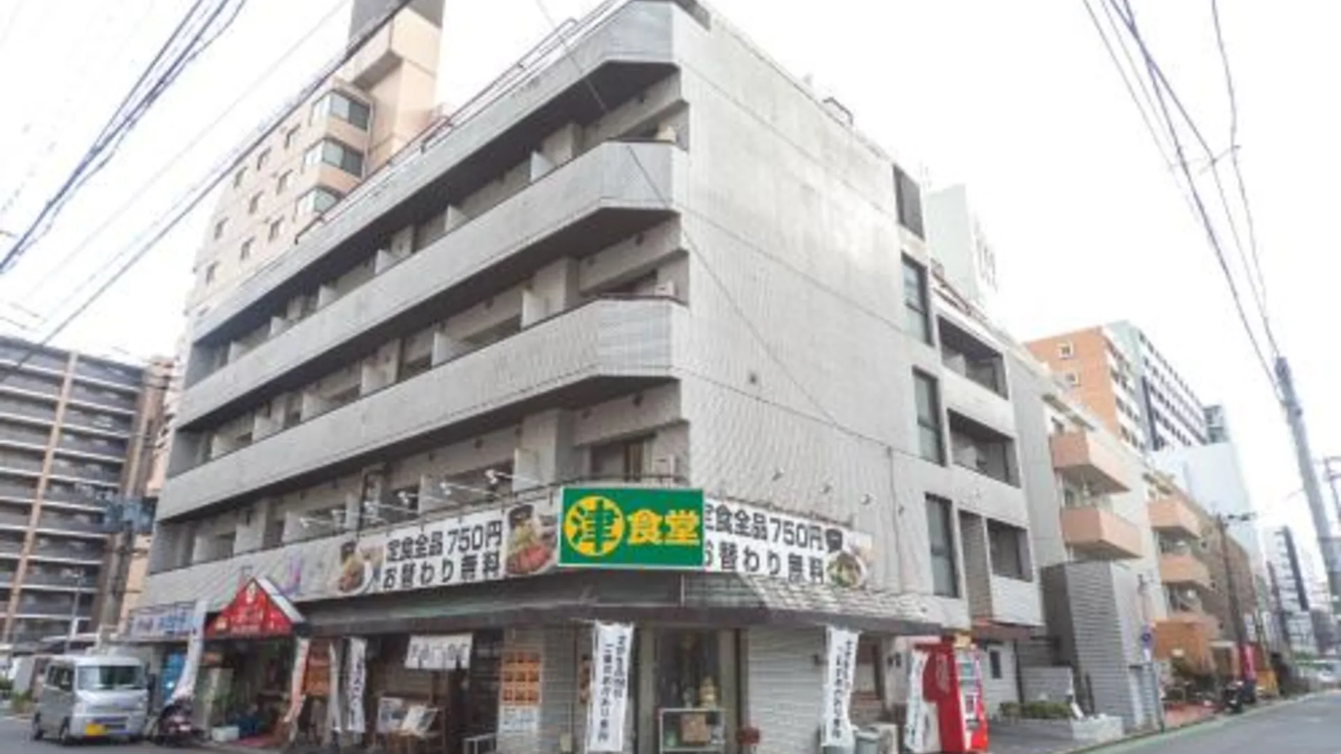 후쿠오카 에루자 하카타 2성급 호텔 외관